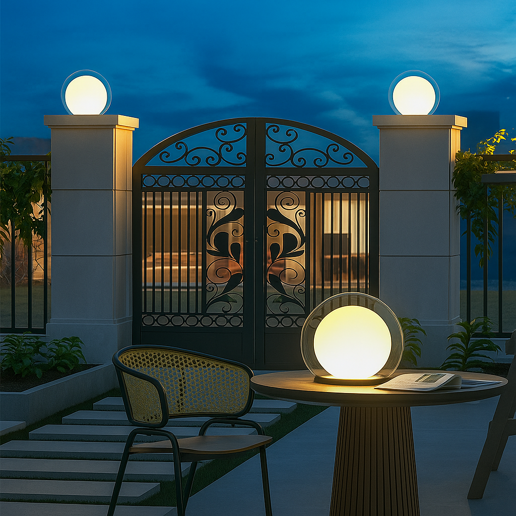 Glivra | Dazzling Sun Column Moon Lamp for Radiant Aesthetic