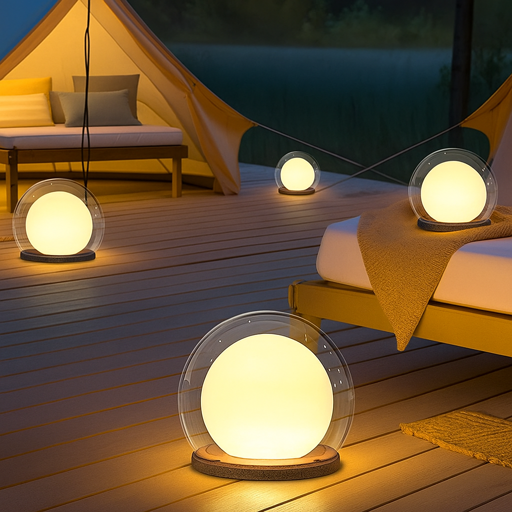 Glivra | Dazzling Sun Column Moon Lamp for Radiant Aesthetic