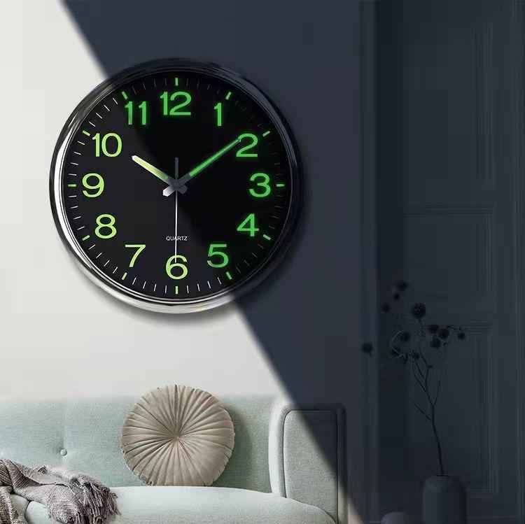 HaloClock | Minimalist Backlit Silent Wall Clock
