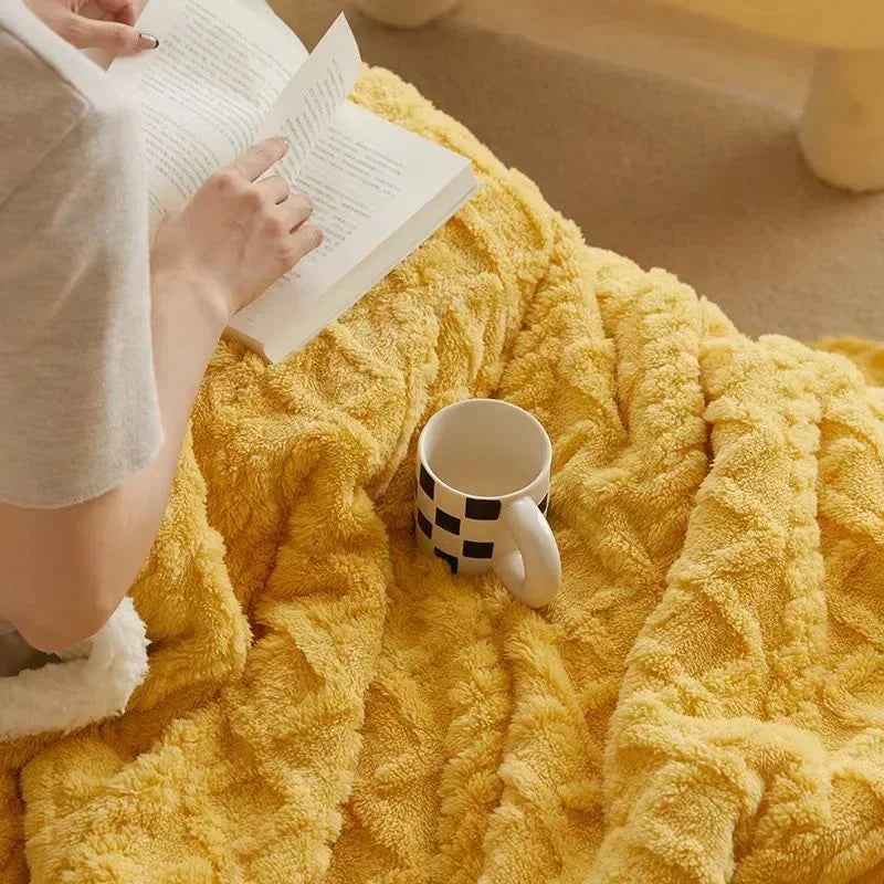 Heavy Comfort | Heavy Winter Blanket with Soft Lamb Wool Ceiling Layer