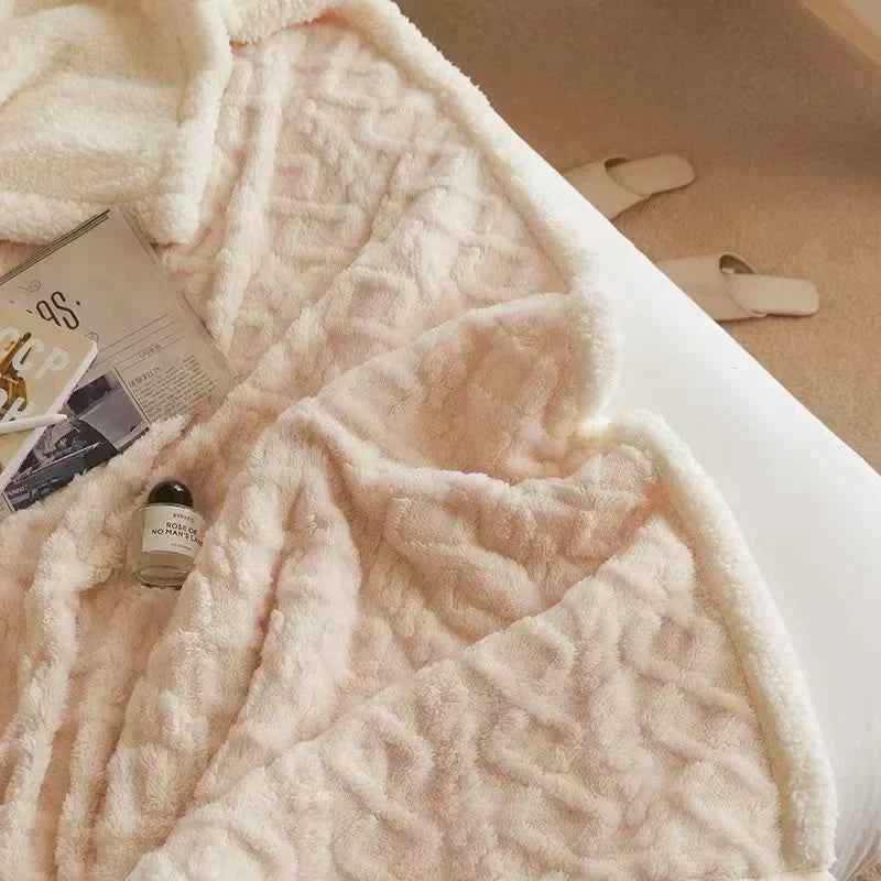 Heavy Comfort | Heavy Winter Blanket with Soft Lamb Wool Ceiling Layer