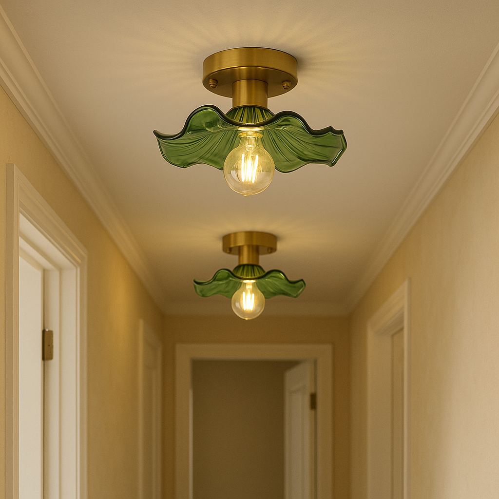 PetalGlow | Modern Hibiscus Ceiling Lamp