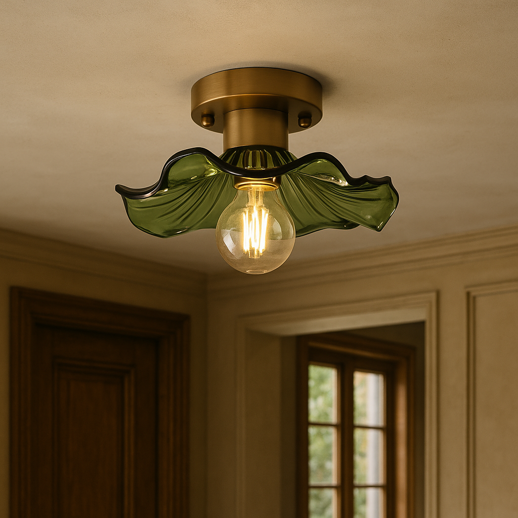 PetalGlow | Modern Hibiscus Ceiling Lamp