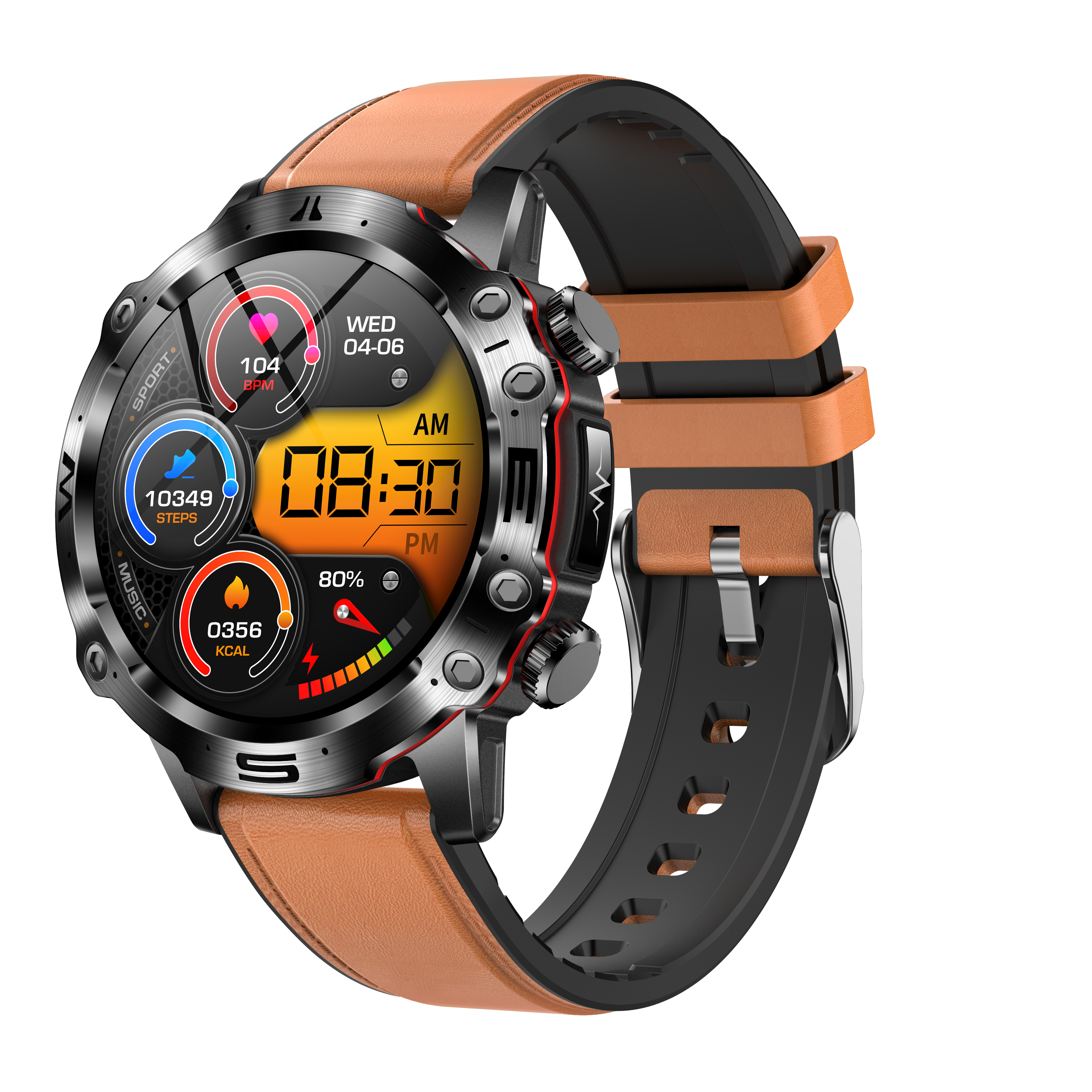 BodyTrack | Health Smartwatch 2024 with ECG & Fitness Tracking