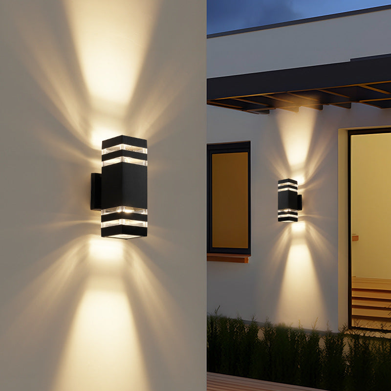 Illure | Modern 2-Way Outdoor Wall Lamp for Minimalist Design