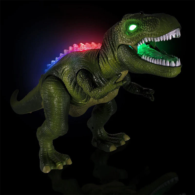 Interactive Remote Control Dinosaur | Walking, Roaring, and Light-Up Dino Toy for Boys and Girls