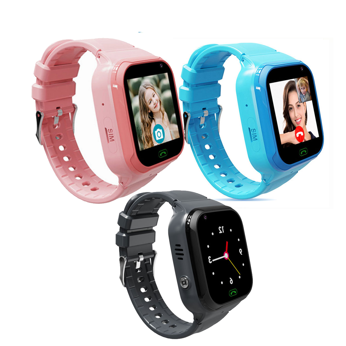 PulsePop | Kids Safety GPS Smartwatch with Two-Way Call & Tracker