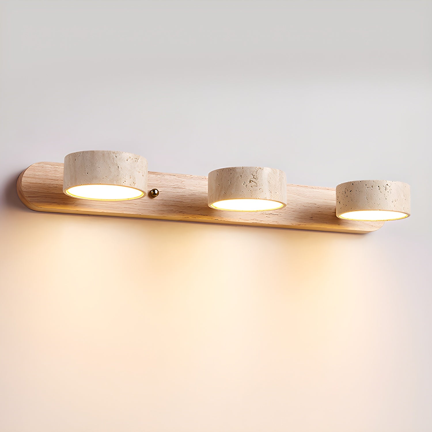 Klaro | Elegant Travertine Wall Lamp for Modern Interiors