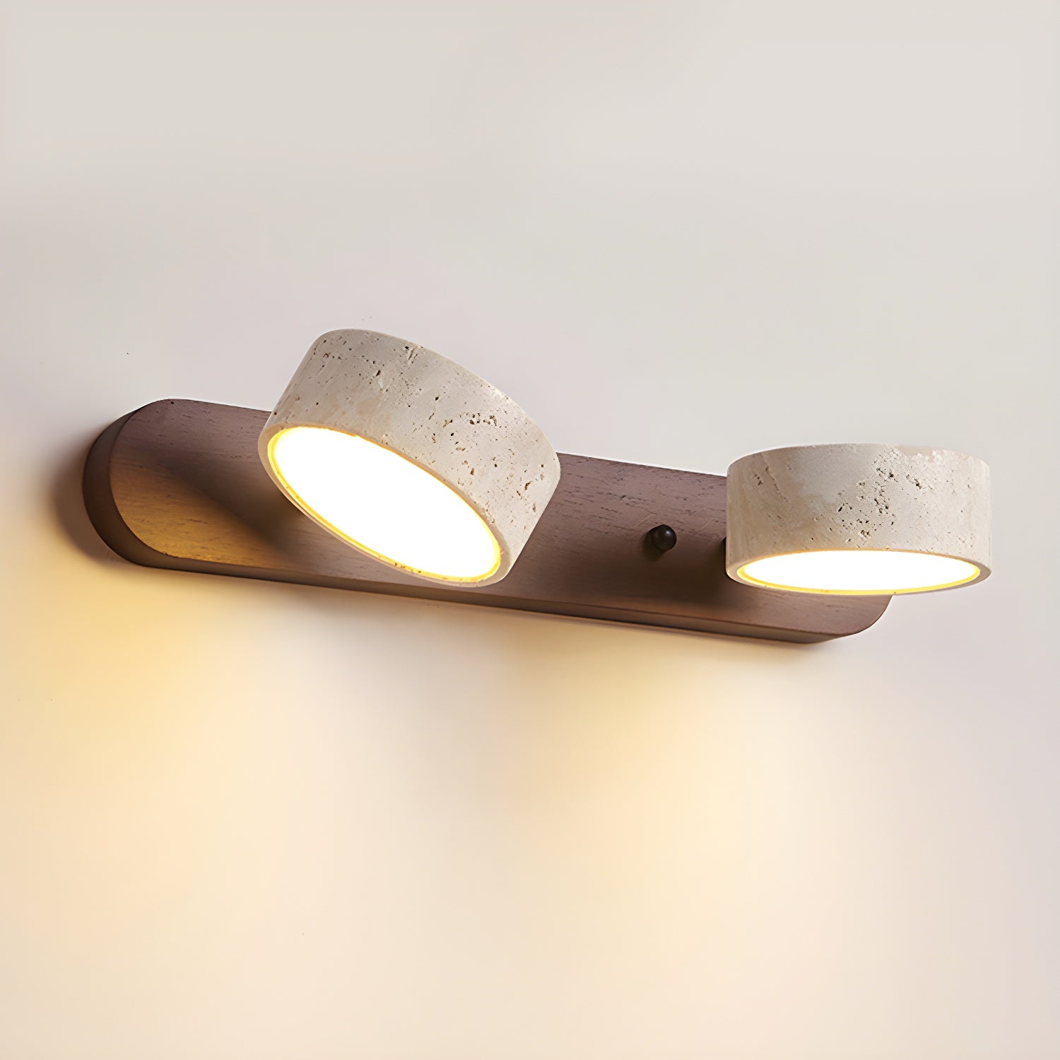 Klaro | Elegant Travertine Wall Lamp for Modern Interiors