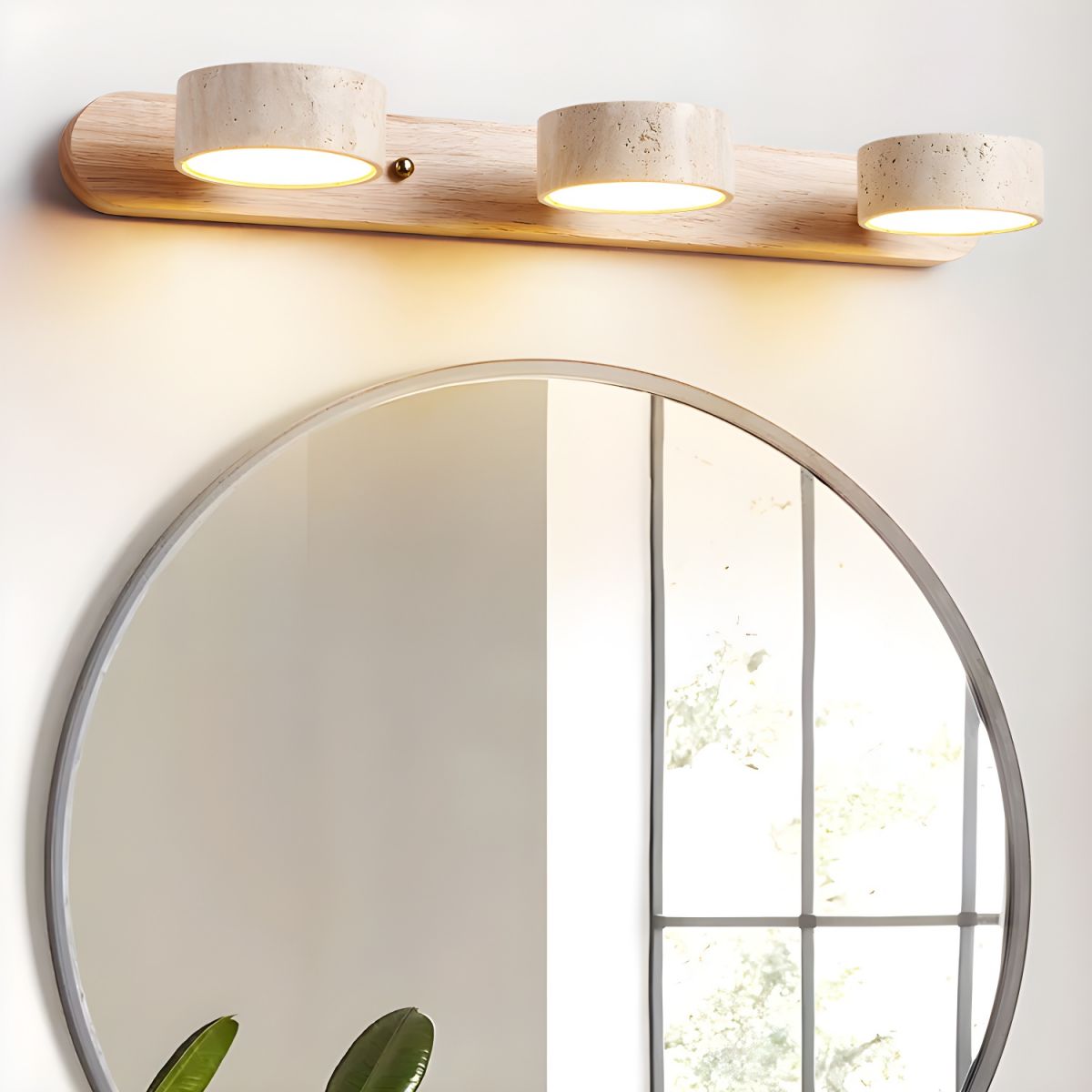 Klaro | Elegant Travertine Wall Lamp for Modern Interiors
