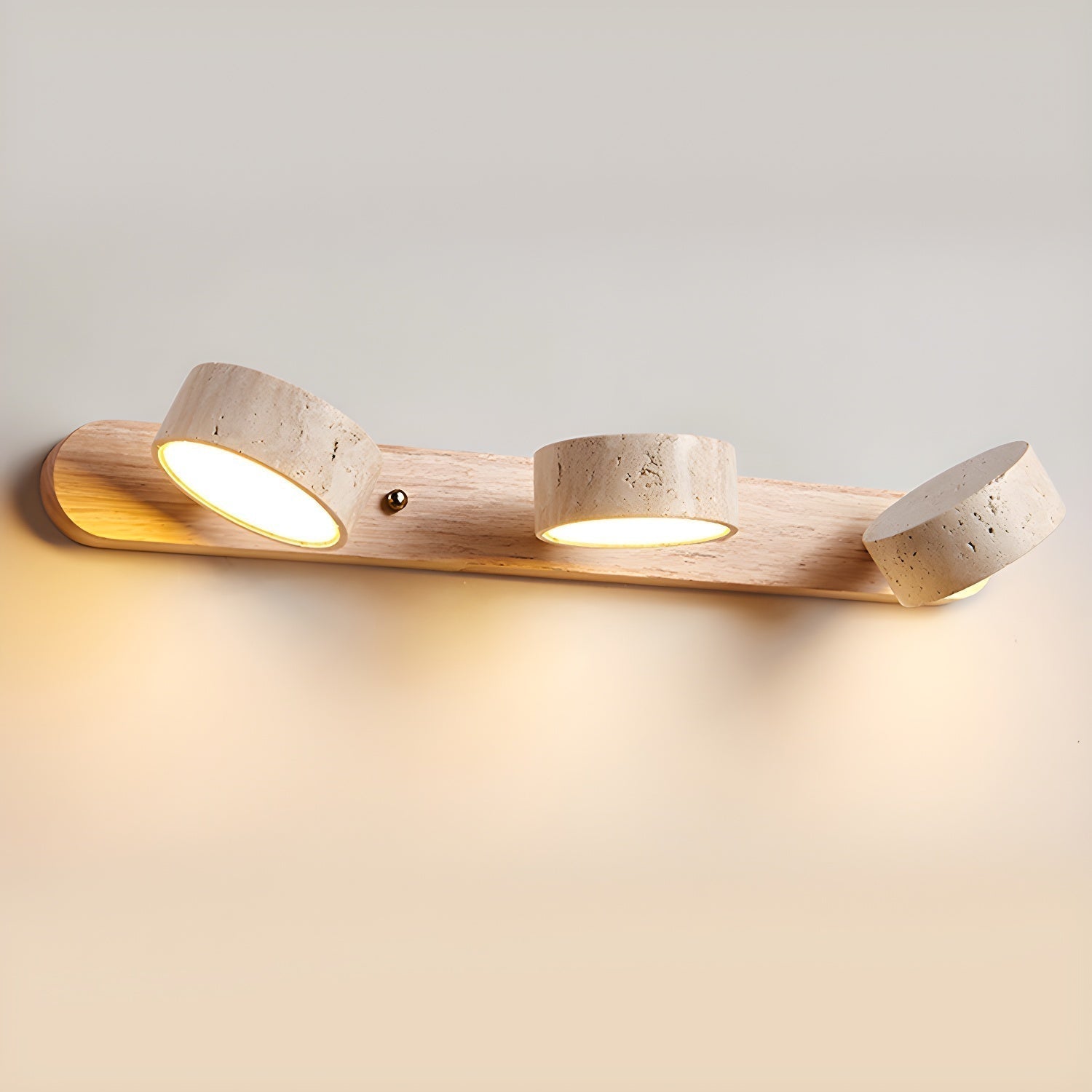 Klaro | Elegant Travertine Wall Lamp for Modern Interiors