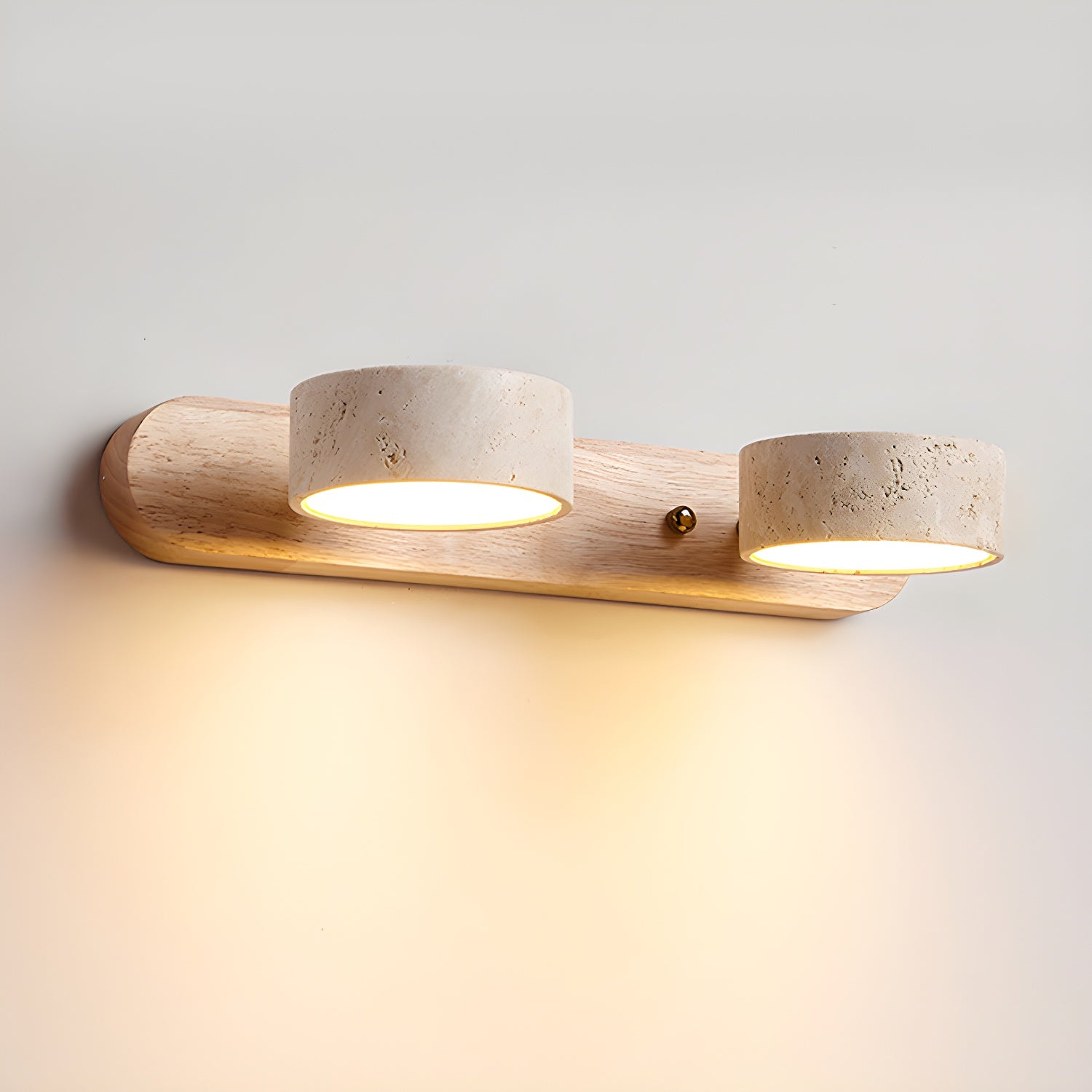 Klaro | Elegant Travertine Wall Lamp for Modern Interiors
