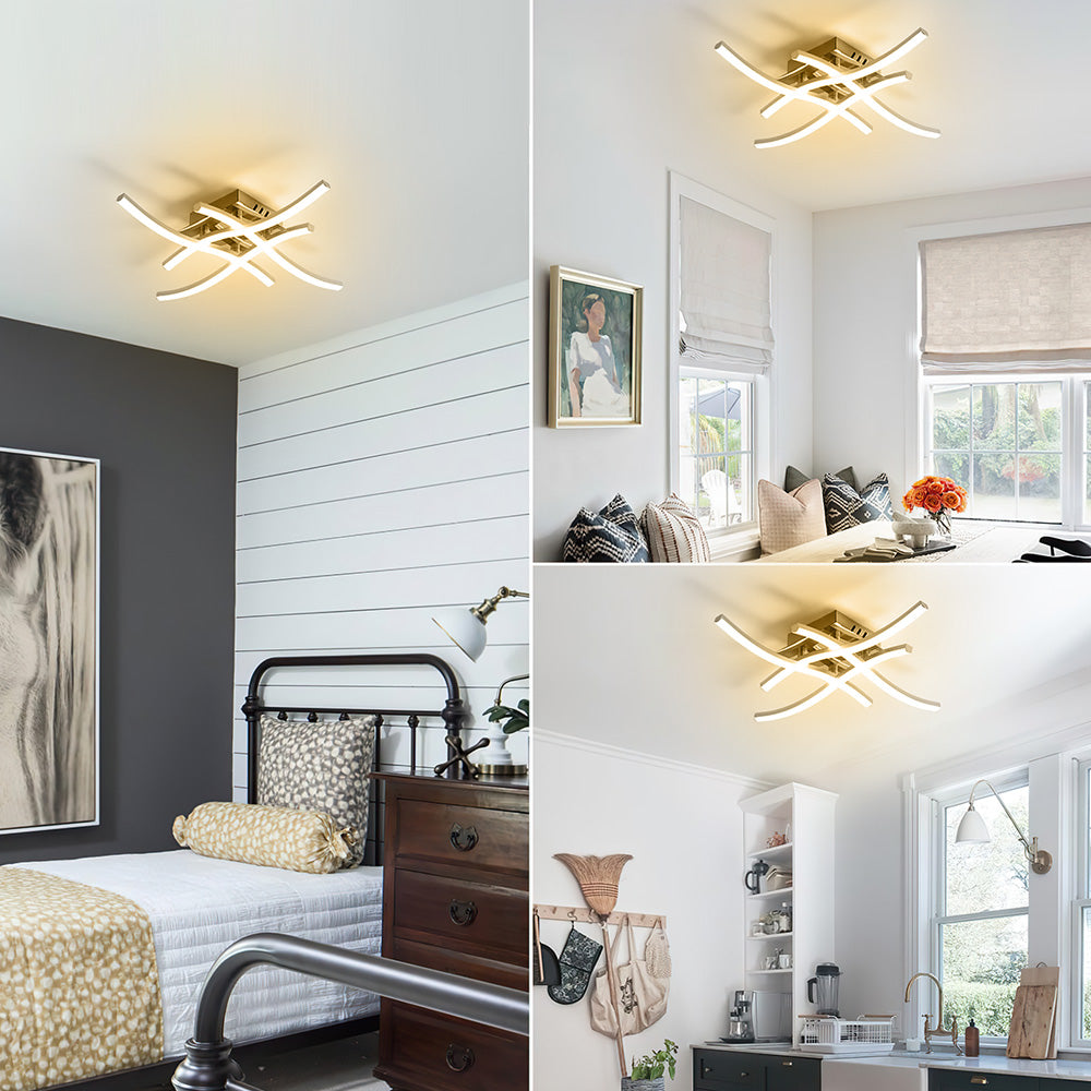 Lumetis | LED Ceiling Light Modern Aluminum Flush Fixture