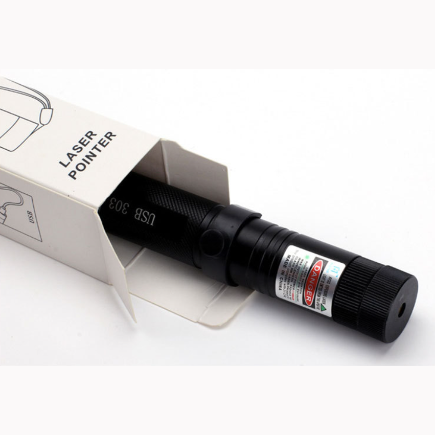 BeamGlow | Long-Range Rechargeable Laser Pointer for Outdoor Use
