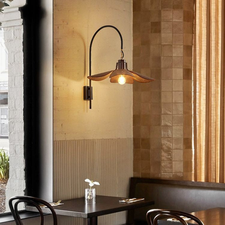 Lucenra | Modern Japanese Wabi Sabi Wall Lamp for Elegant Interiors