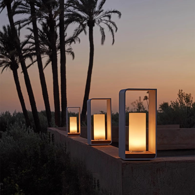 Lumelis | Minimalist Solar Lawn Light for Modern Outdoor Design