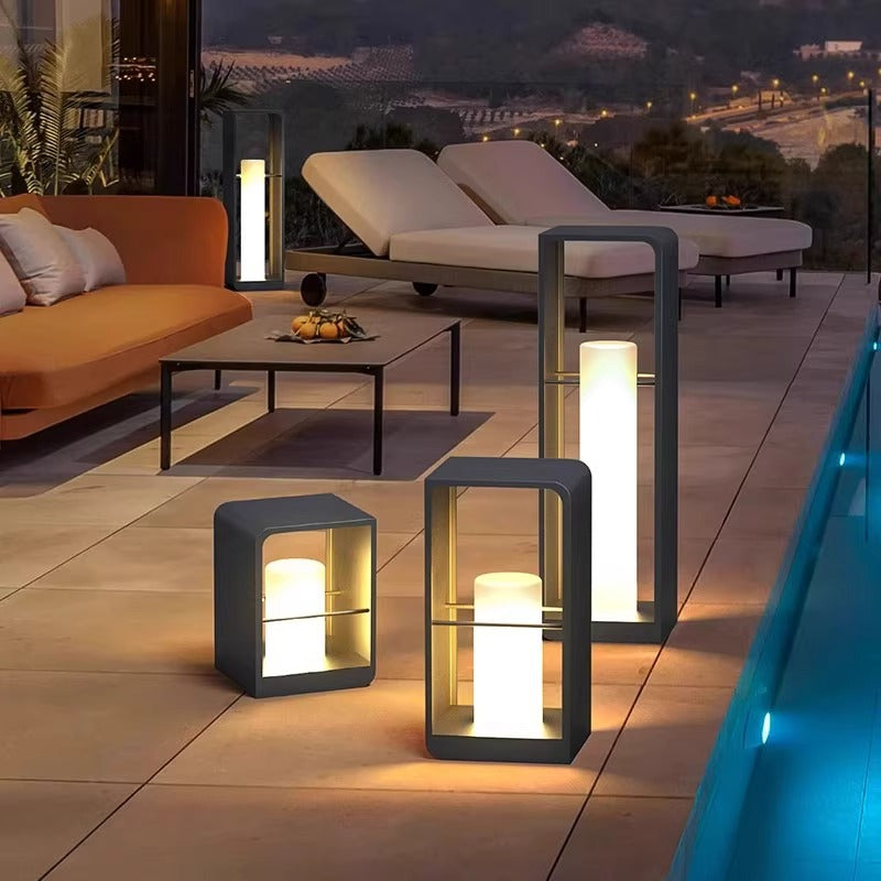 Lumelis | Minimalist Solar Lawn Light for Modern Outdoor Design