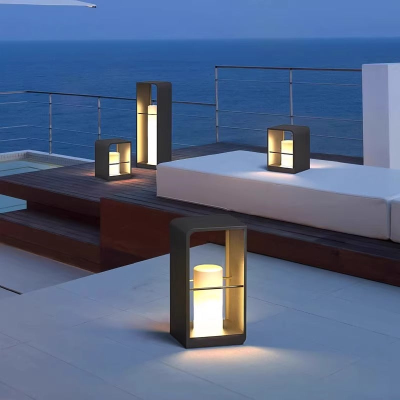 Lumelis | Minimalist Solar Lawn Light for Modern Outdoor Design