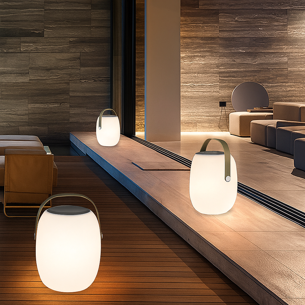 Lumetrae | Elegant Portable Solar Patio Lamp for Modern Outdoor Living