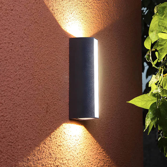 Lumetrax | Modern 2-Way Outdoor Wall Lamp for Elegant Exteriors