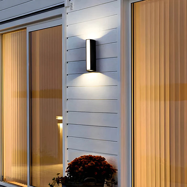 Lumetrax | Modern 2-Way Outdoor Wall Lamp for Elegant Exteriors