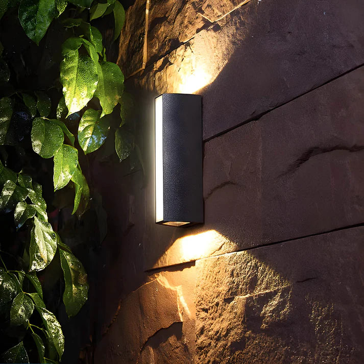 Lumetrax | Modern 2-Way Outdoor Wall Lamp for Elegant Exteriors