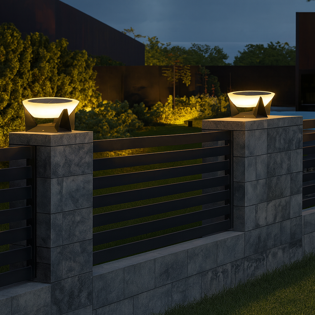 Lumozae | Solar-Powered Patio Lighting for a Contemporary Glow
