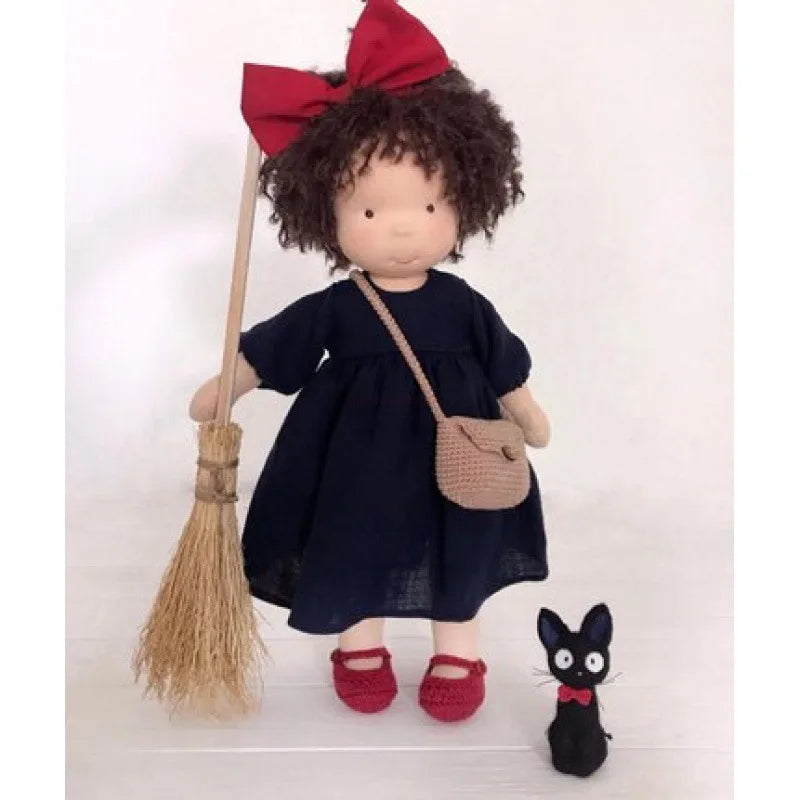 Luna | Waldorf Handmade Plush Doll – Soft Cotton Toy with Fabric Box — Cute & Cozy — For Children’s Birthday & Daily Imaginative Play