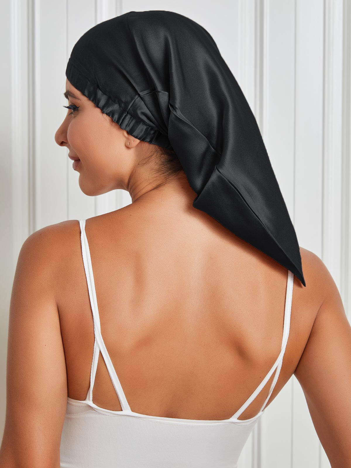 LuxeRest | Silk Sleep Cap for Timeless Comfort