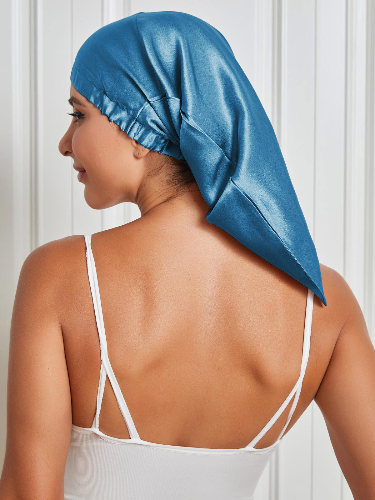 LuxeRest | Silk Sleep Cap for Timeless Comfort