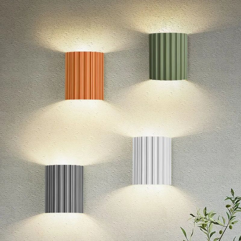 Luxora | Minimalist Macaron Wall Lamp for Modern Home Design