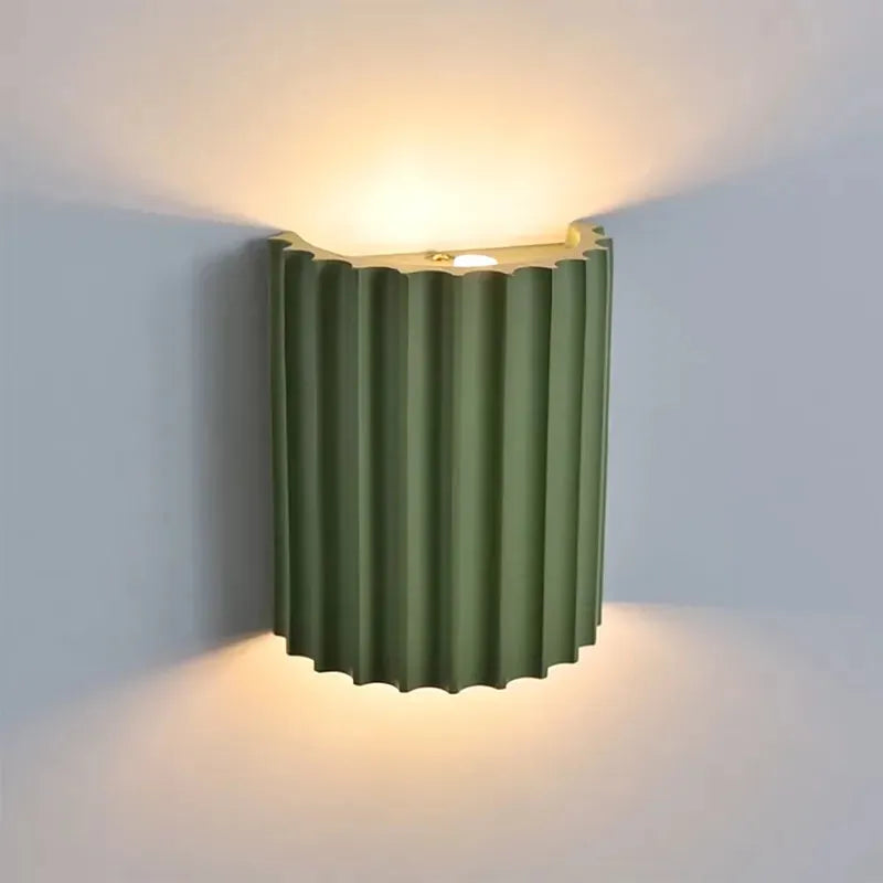 Luxora | Minimalist Macaron Wall Lamp for Modern Home Design