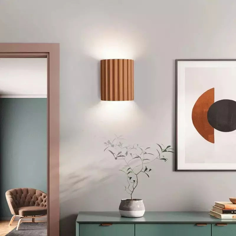 Luxora | Minimalist Macaron Wall Lamp for Modern Home Design