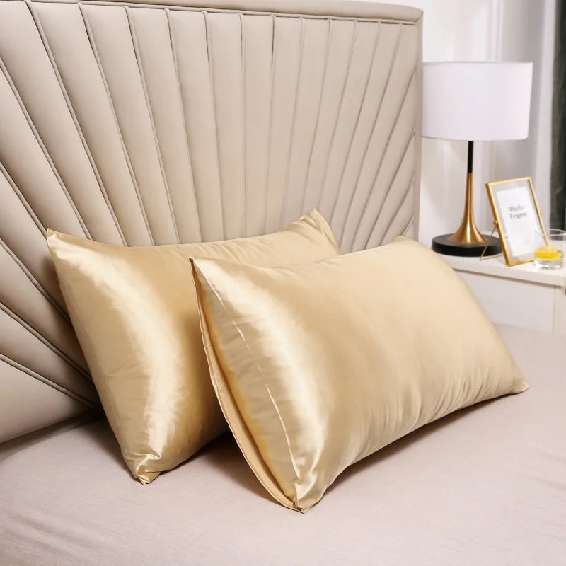 Luxurious 100% Mulberry Silk Pillowcase for Hair and Skin | Hypoallergenic Softness, Best Silk Pillow Case for Sensitive Skin