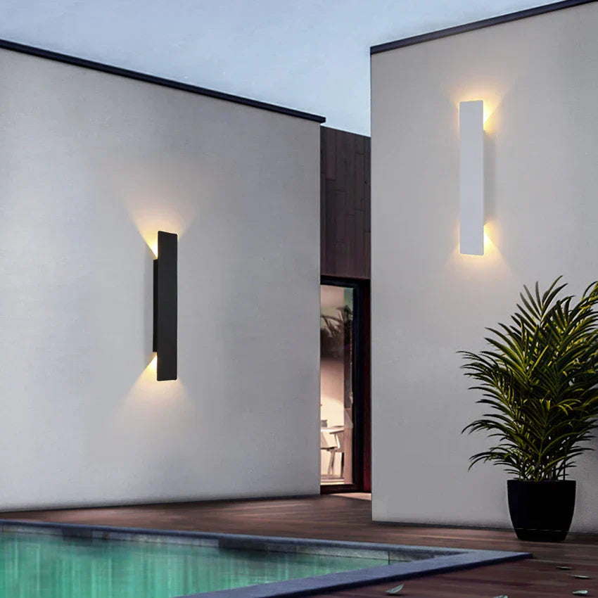 Lysora | Waterproof LED Strip Wall Lamp for Modern Outdoor Design