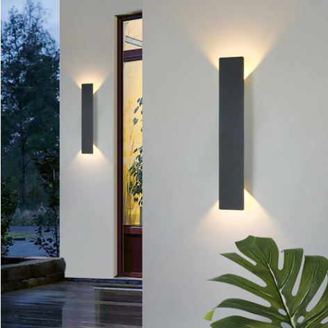 Lysora | Waterproof LED Strip Wall Lamp for Modern Outdoor Design