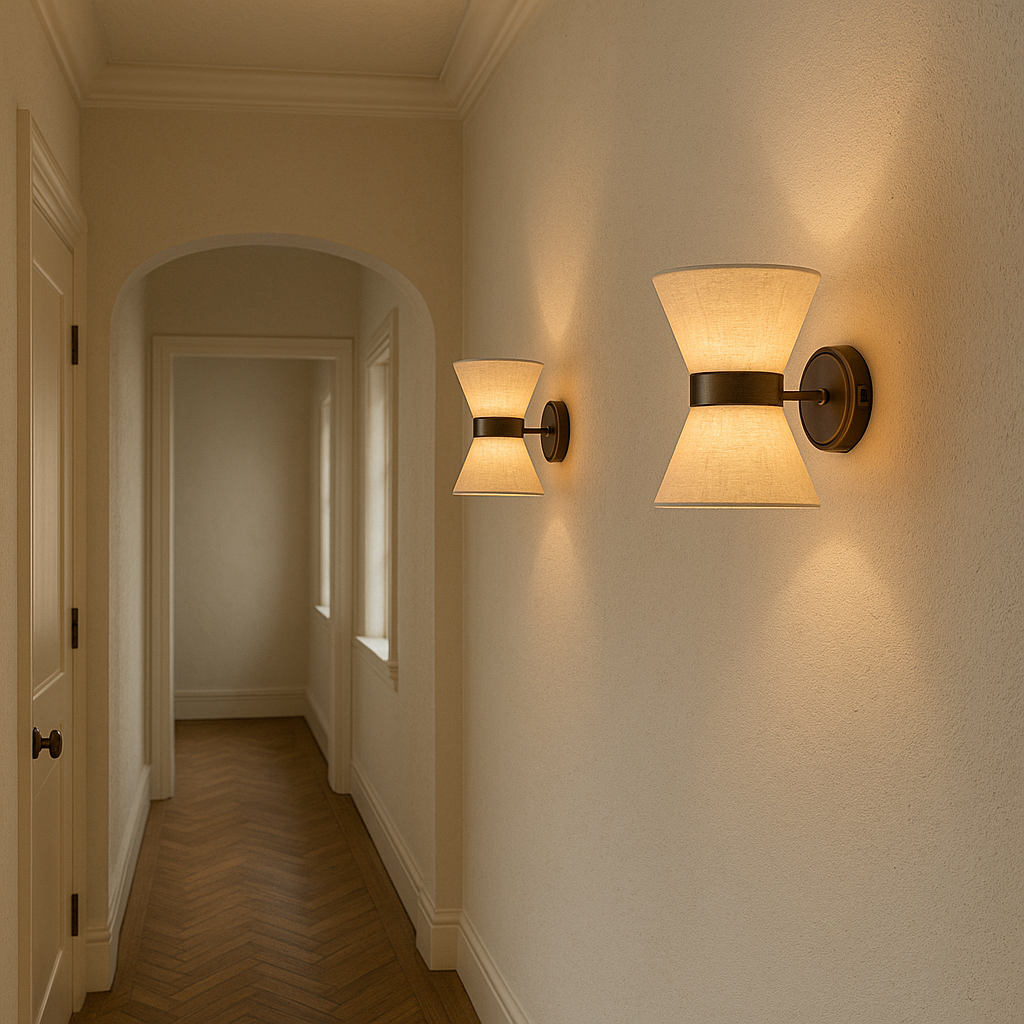 Lysun | Minimalist Wabi Sabi Silk Wall Lamp for Timeless Home Design
