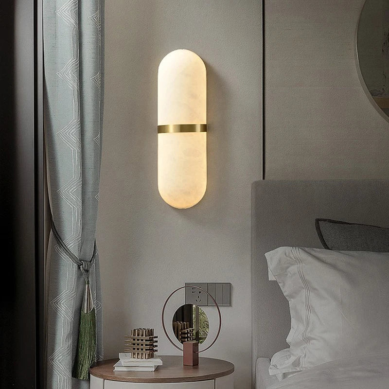 MarbleEdge | Elegant Scandinavian-style Wall Lamp