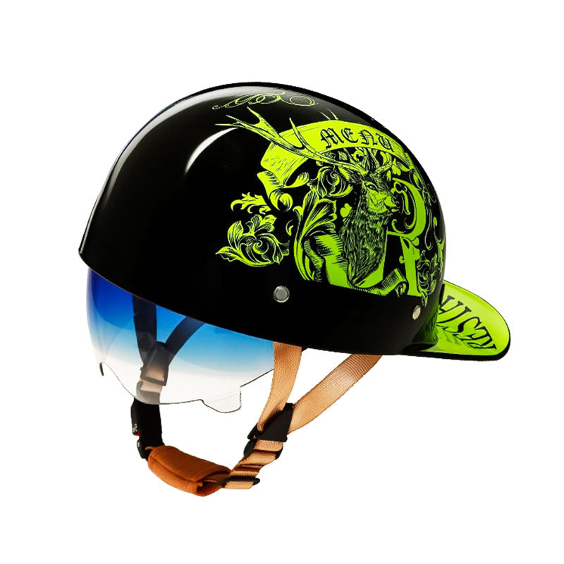 Moto | Men’s Motorcycle Helmet DOT Approved ABS Shell Lightweight