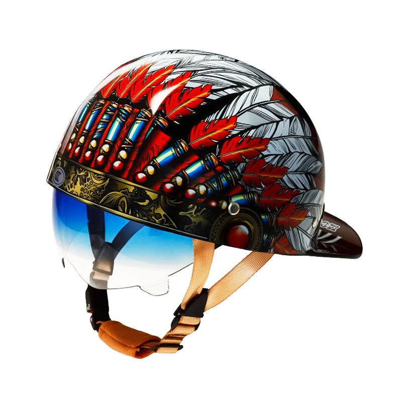 Moto | Men’s Motorcycle Helmet DOT Approved ABS Shell Lightweight