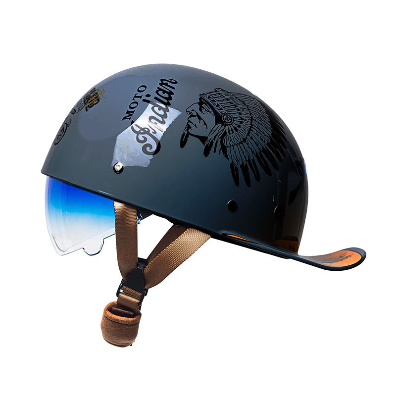 Moto | Men’s Motorcycle Helmet DOT Approved ABS Shell Lightweight