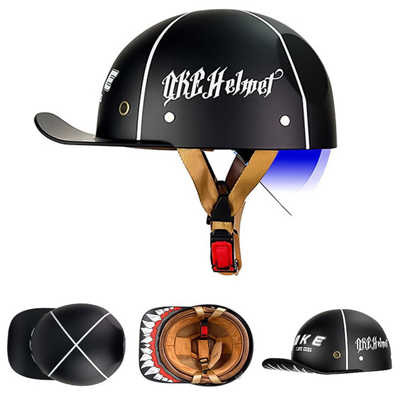 Moto | Men’s Motorcycle Helmet DOT Approved ABS Shell Lightweight