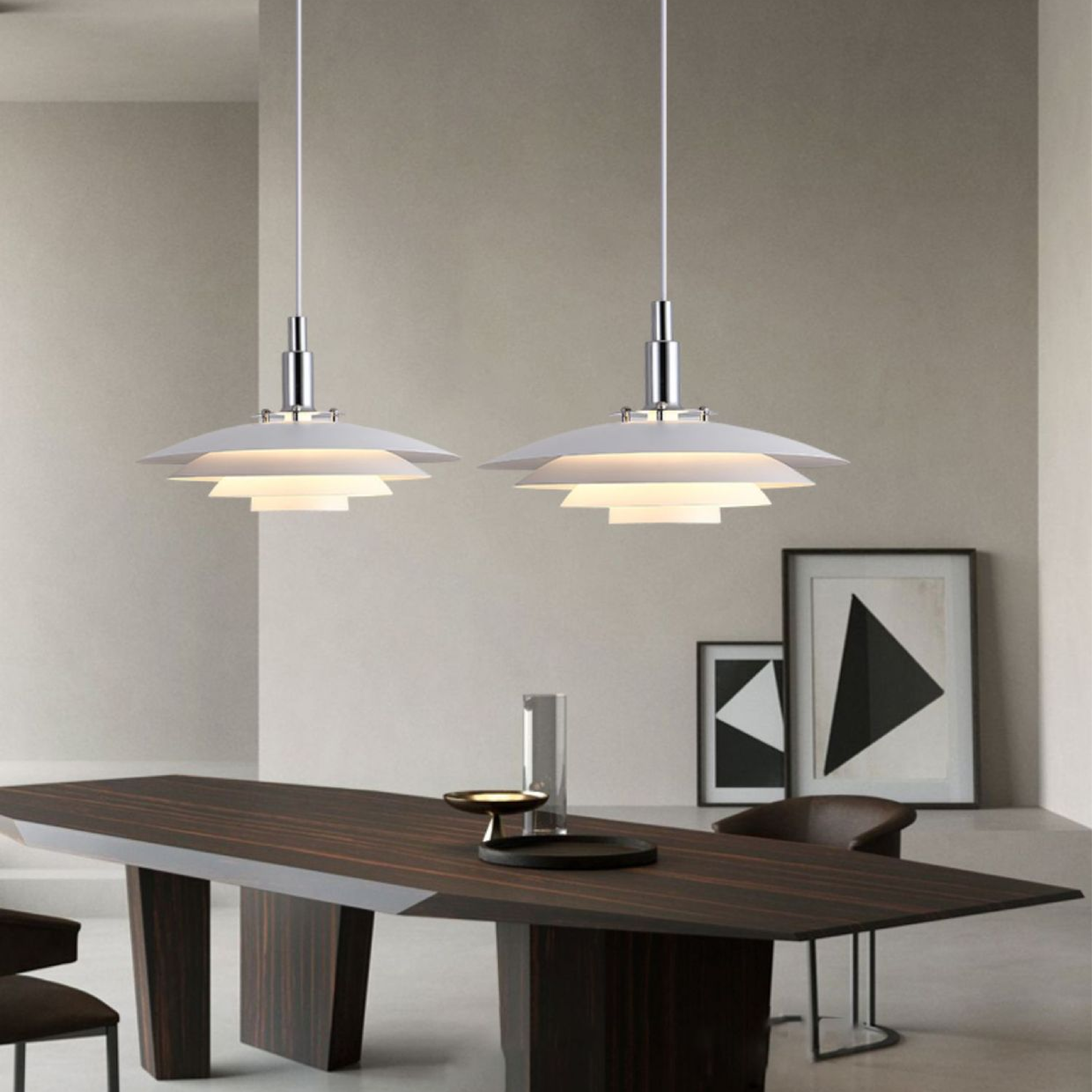 IronGlow | Metal Low Pendant Lamp