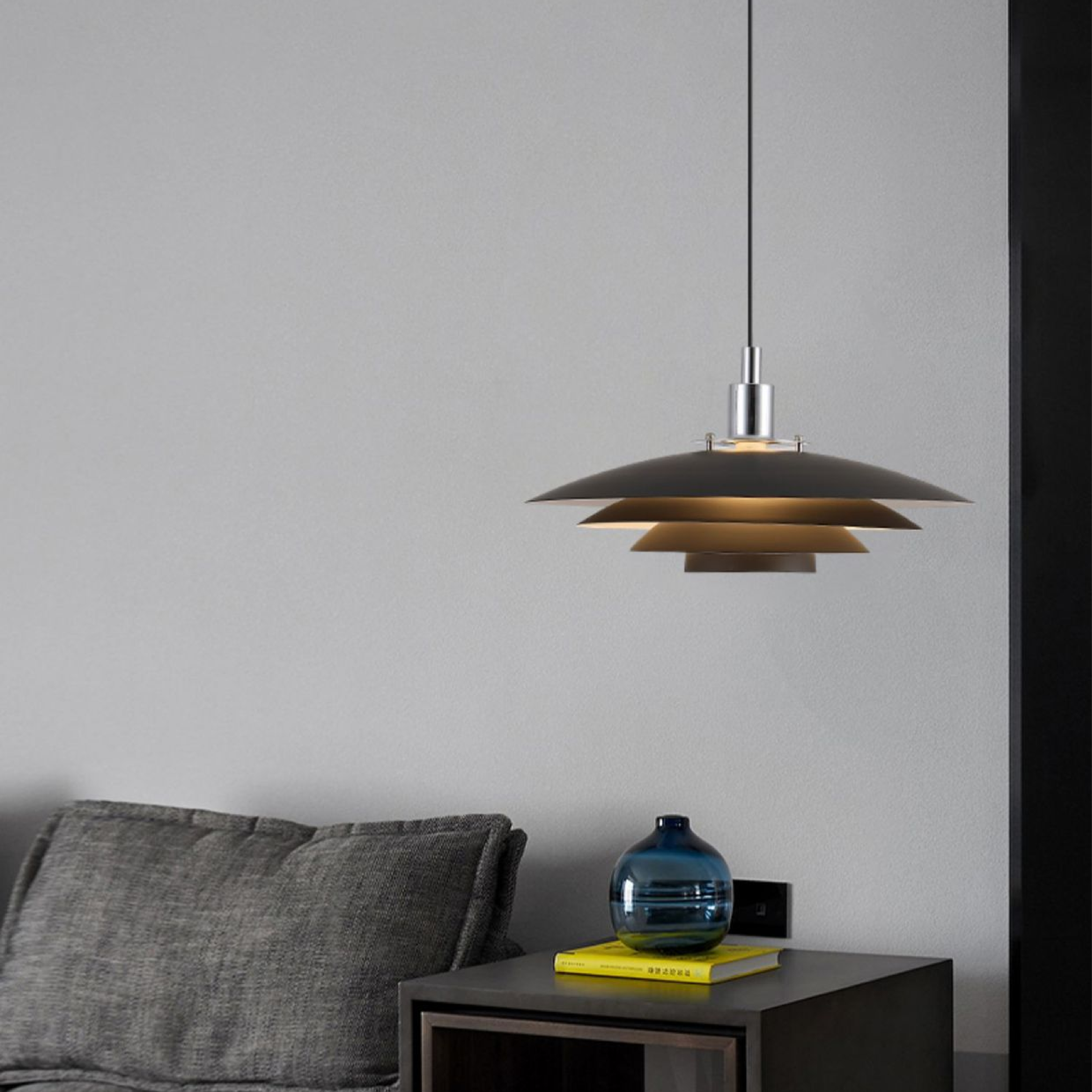 IronGlow | Metal Low Pendant Lamp