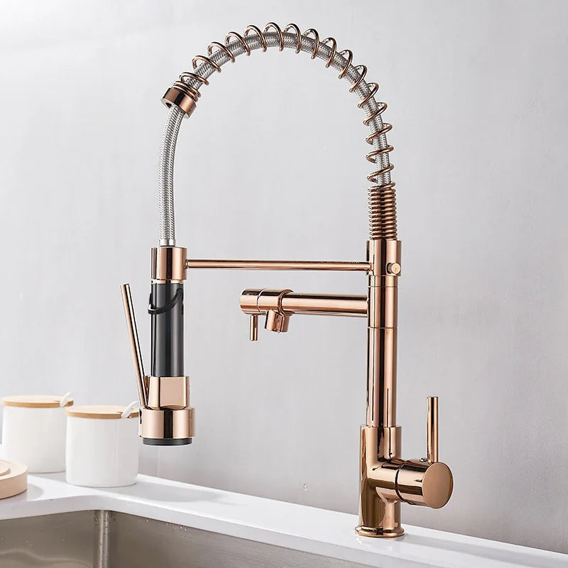 Modern Two-Way Faucet Connector | Compact Dual Outlet Tap for Versatile Use