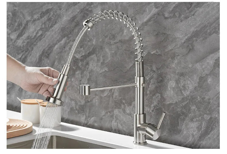 Modern Two-Way Faucet Connector | Compact Dual Outlet Tap for Versatile Use