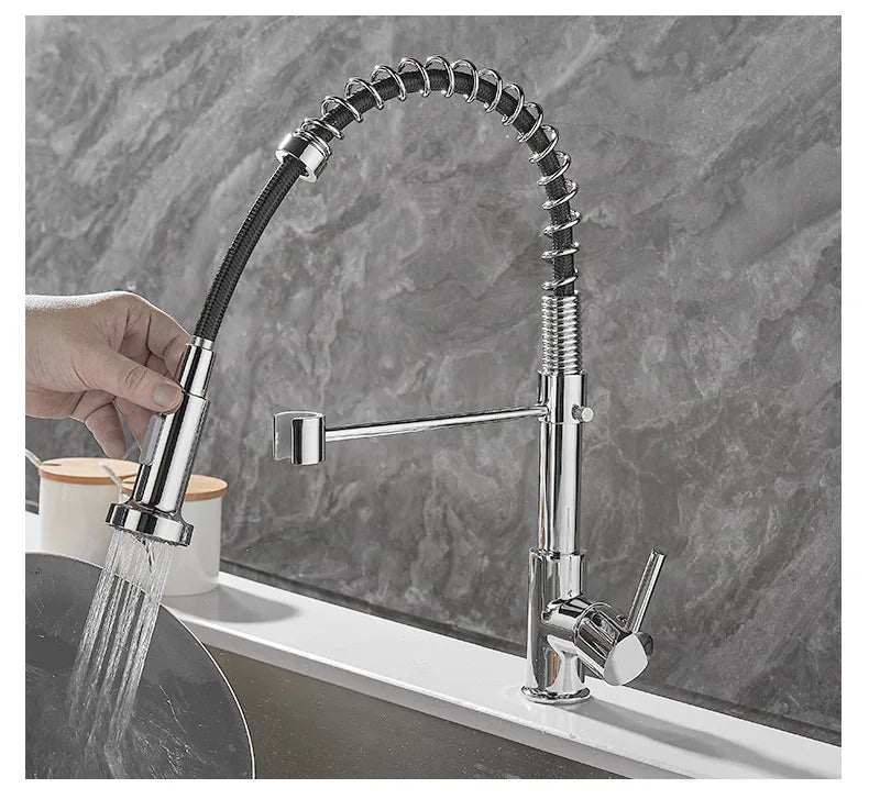 Modern Two-Way Faucet Connector | Compact Dual Outlet Tap for Versatile Use