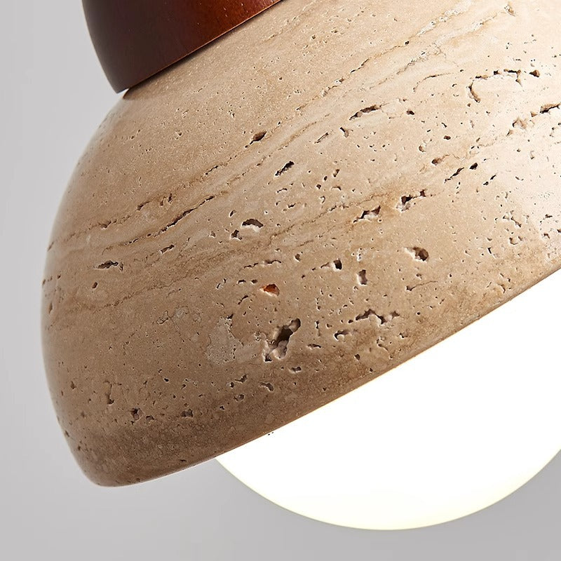 Draftsman | Mushroom Stone Pendant Lamp