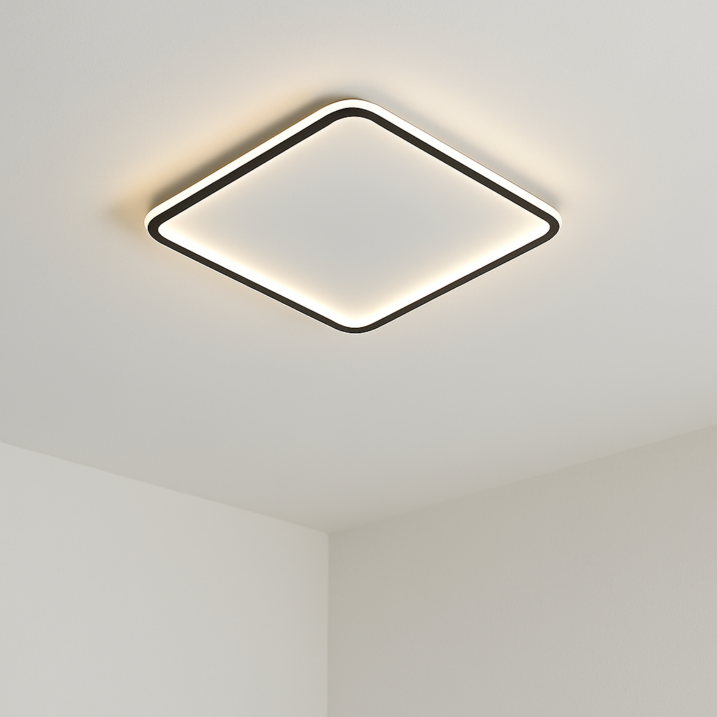 Lumevia | Scandinavian Square Ceiling Lamp