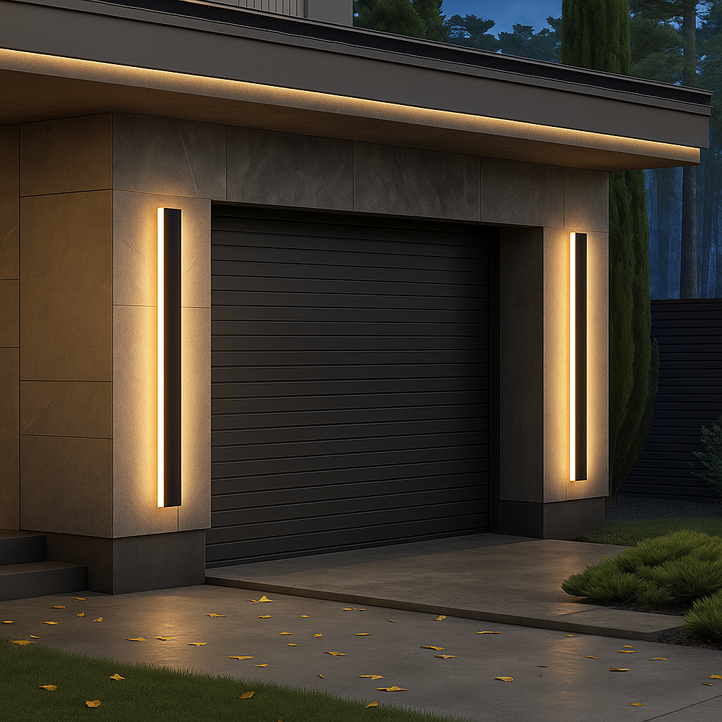 Nevalux | Elegant LED Outdoor Wall Lamp for Modern Minimalist Design